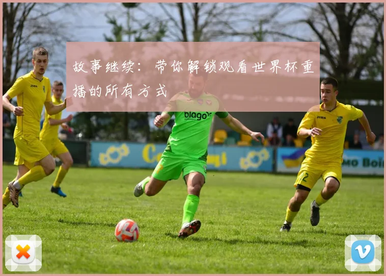 故事继续：带你解锁观看世界杯重播的所有方式